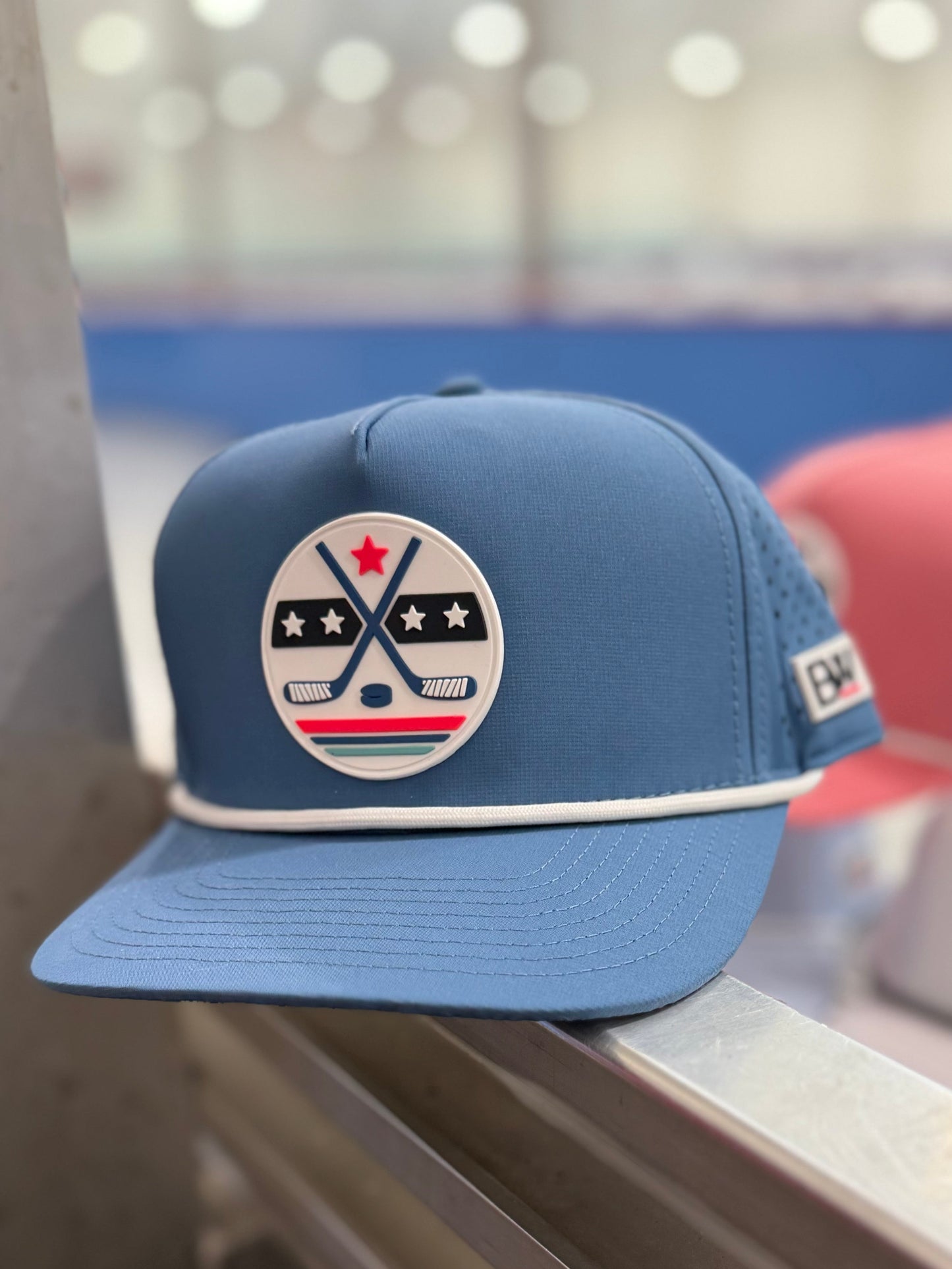 Hockey Stars & Sticks / Blue