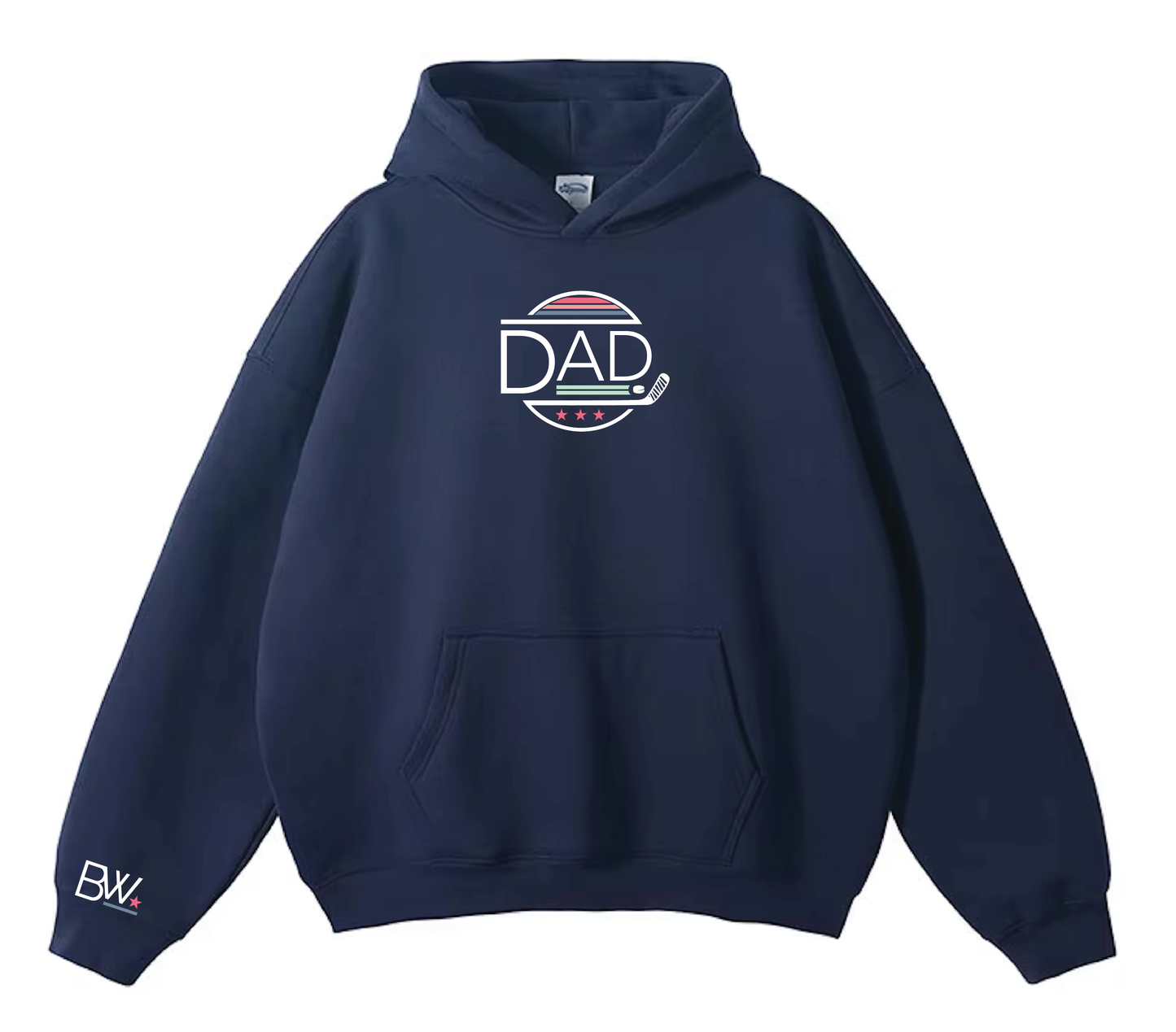 PREORDER - Hockey Dad Hoodie / Navy