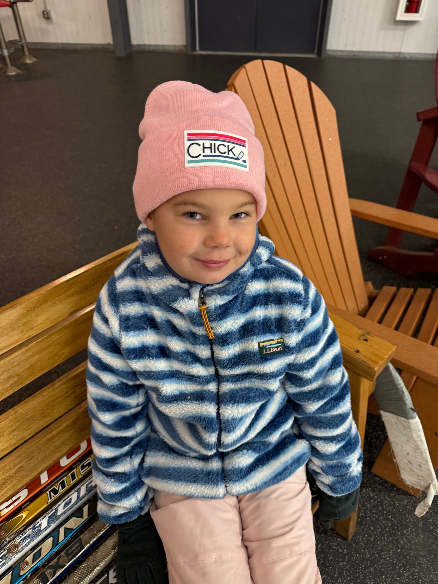 NEW! Hockey Chick Winter Beanie