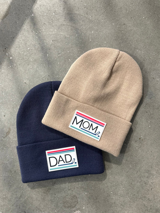 BACKORDER - Hockey Mom Winter Beanie (SHIPS by FEB 10)