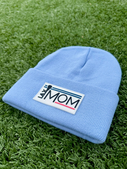 Lacrosse Mom Winter Beanie / Blue