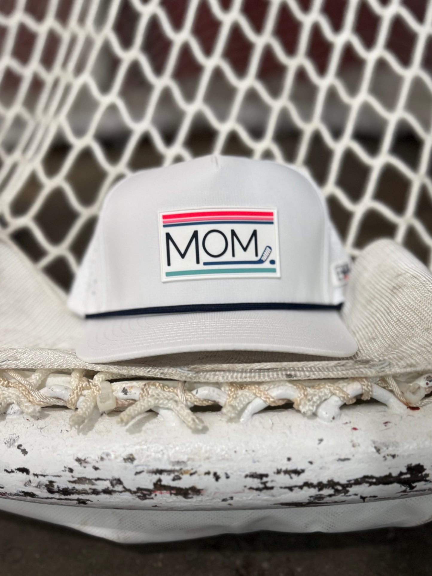Hockey Mom / White