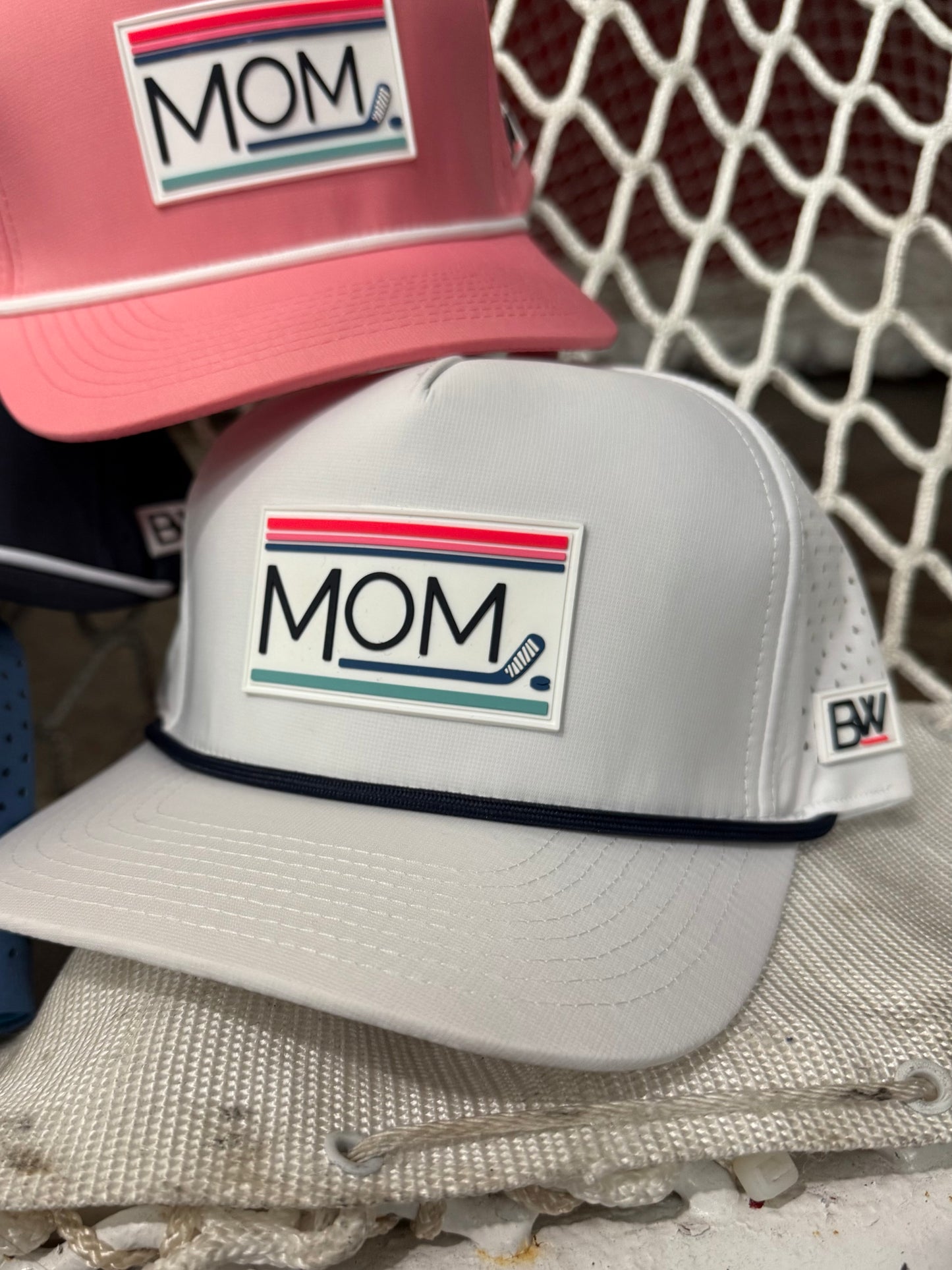 Hockey Mom / White