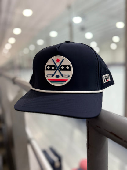 Hockey Stars & Sticks / Navy