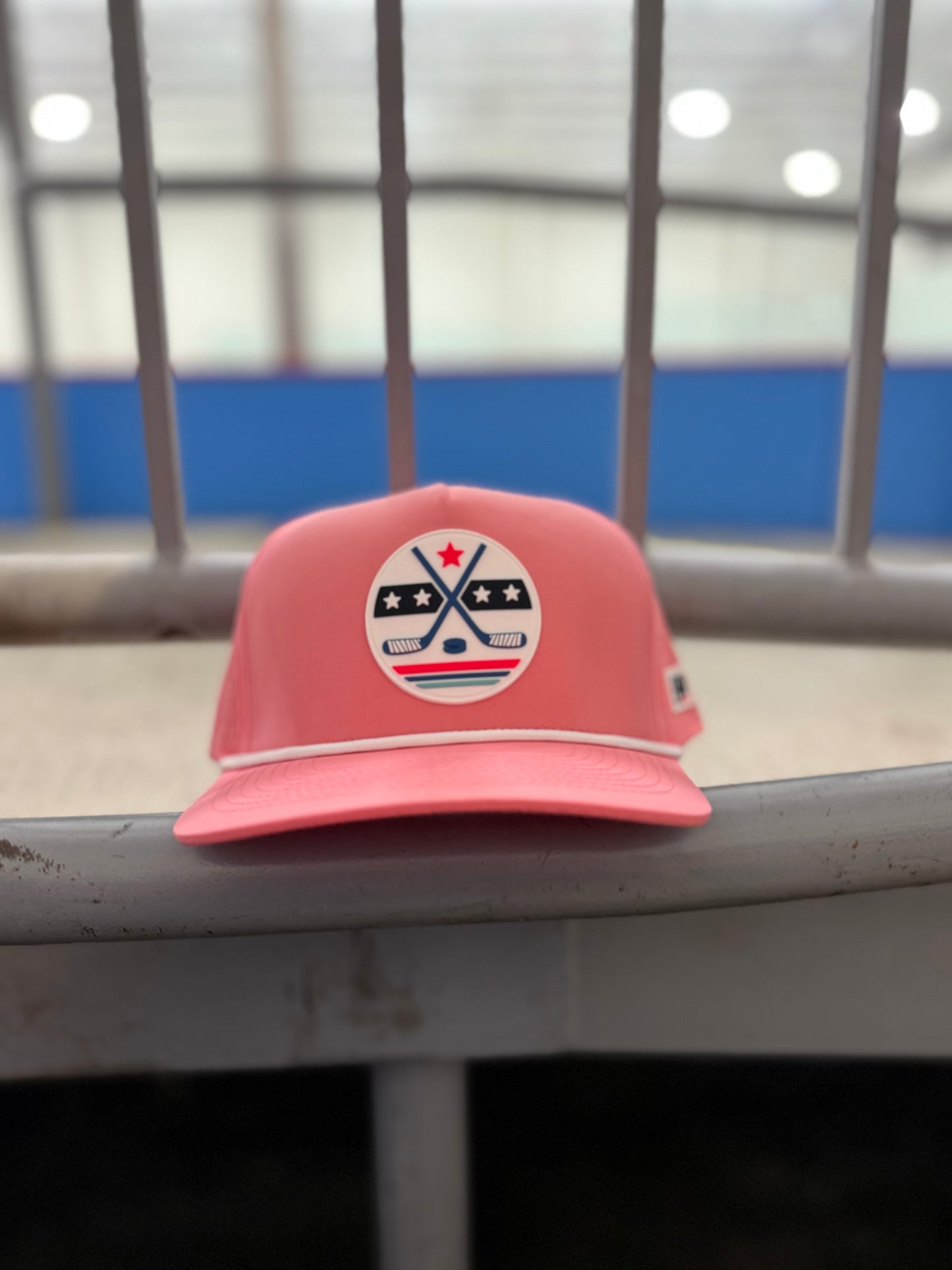 Hockey Stars & Sticks / Pink