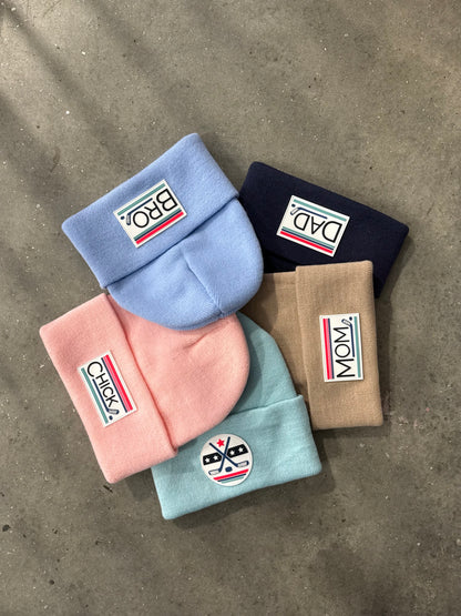 NEW! Hockey Stars & Sticks Winter Beanie