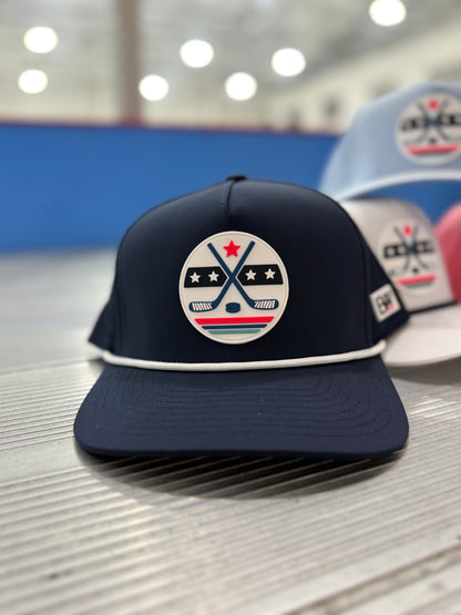 Hockey Stars & Sticks / Navy