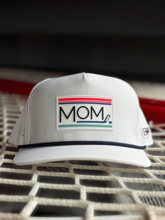 Hockey Mom / White