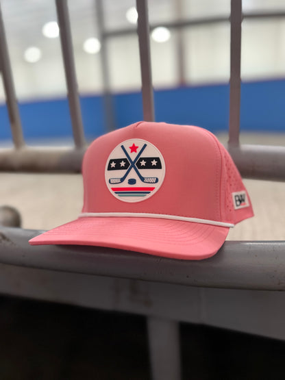 Hockey Stars & Sticks / Pink