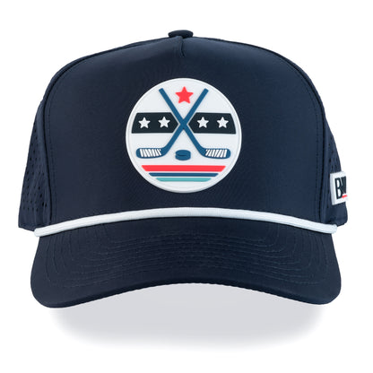 Hockey Stars & Sticks / Navy