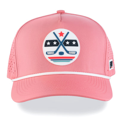 Hockey Stars & Sticks / Pink