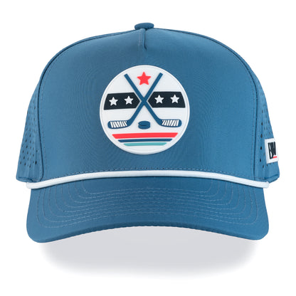 Hockey Stars & Sticks / Blue