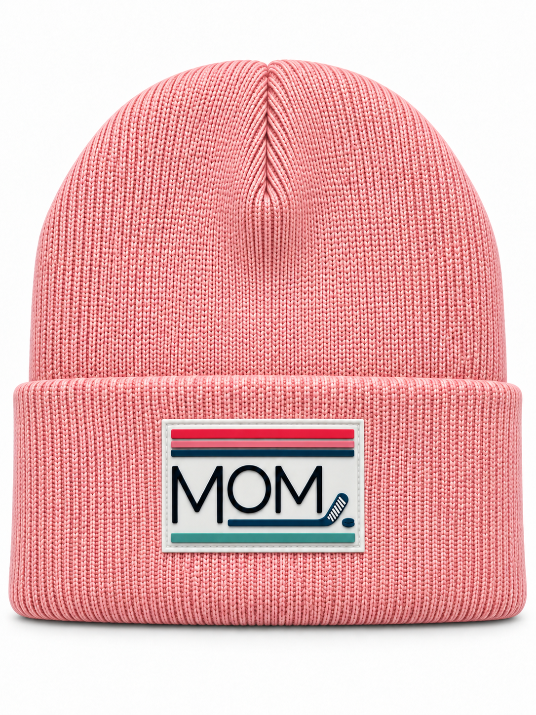 Hockey Mom Winter Beanie / Pink