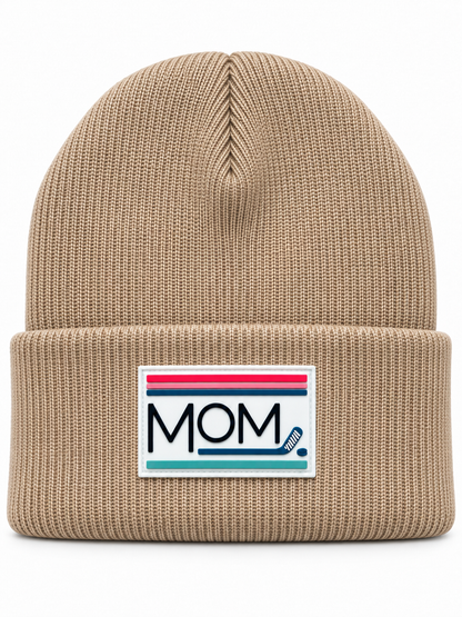 Hockey Mom Winter Beanie / Tan