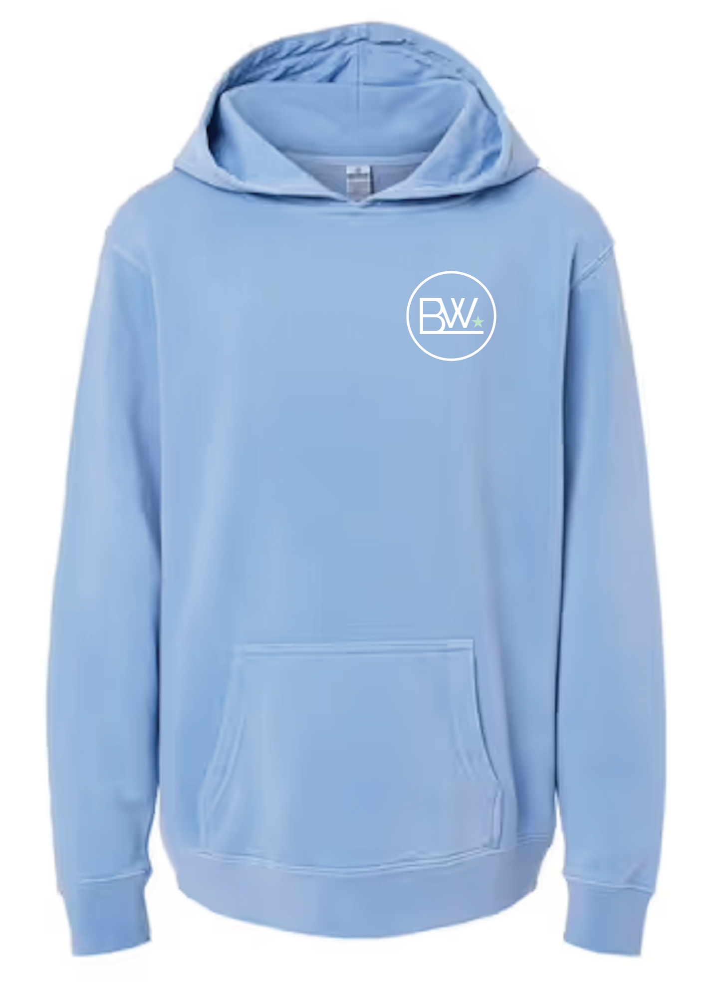Lacrosse Stars & Sticks Hoodie / Blue