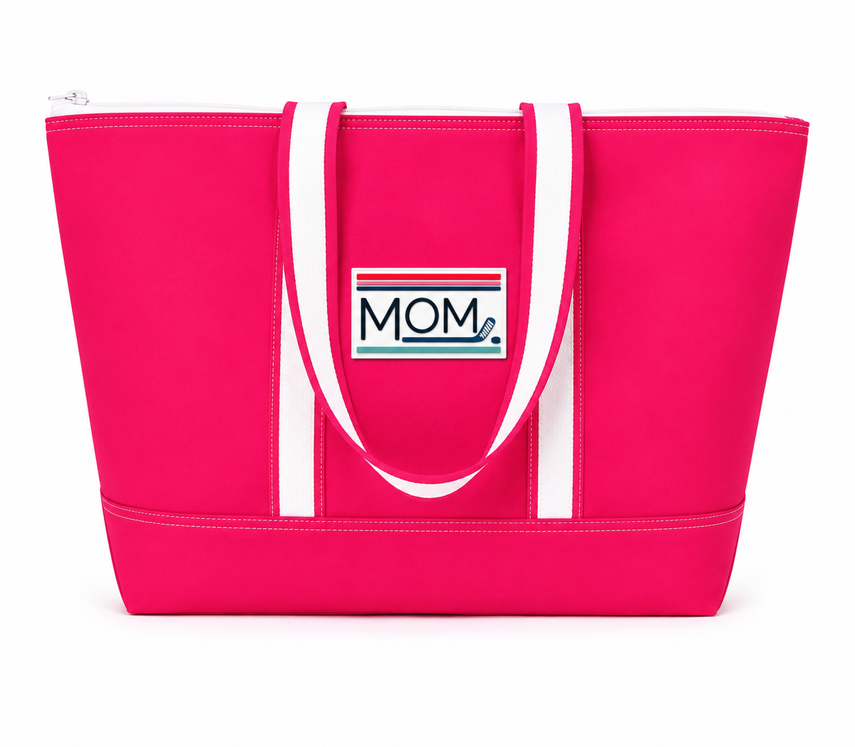 Tote Bag / Hockey Mom Pink
