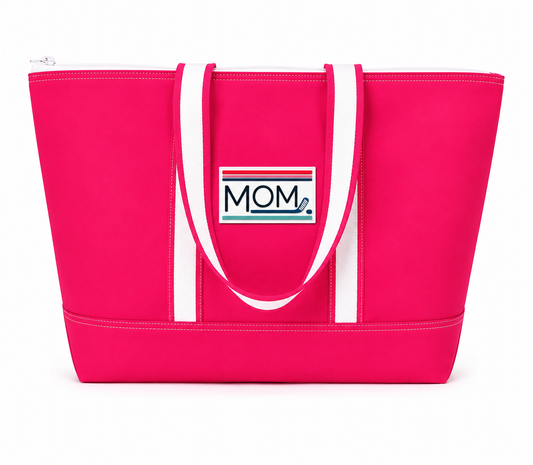Tote Bag / Hockey Mom Pink