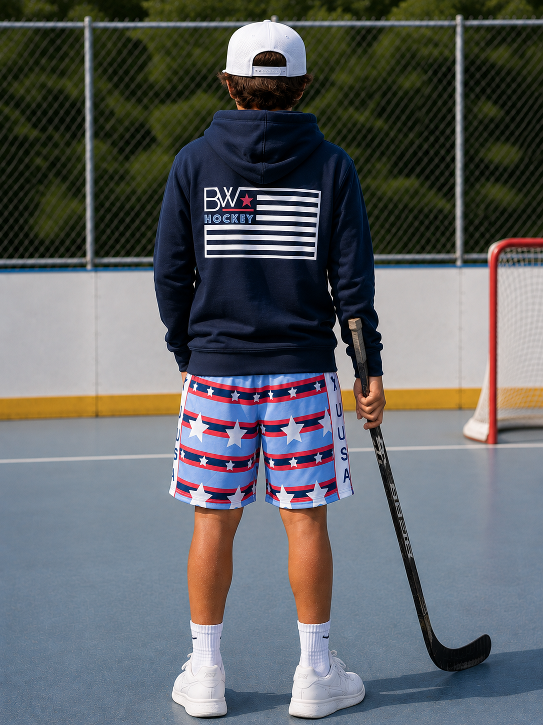 Hockey USA Hoodie / Navy
