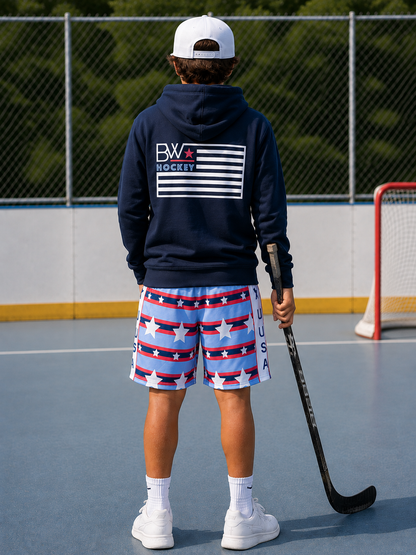 Hockey USA Hoodie / Navy