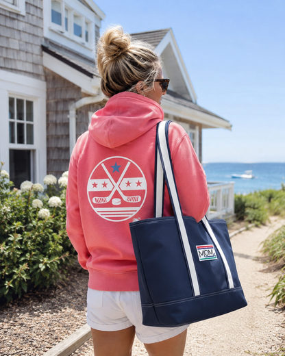 Tote Bag / Hockey Mom Navy