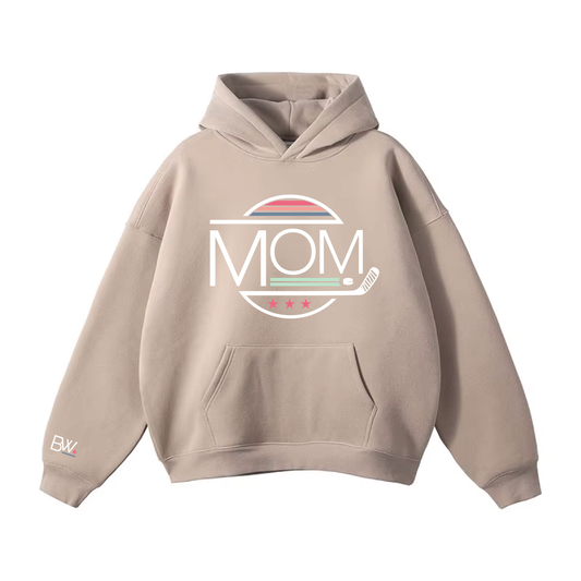 Hockey Mom Hoodie / Tan