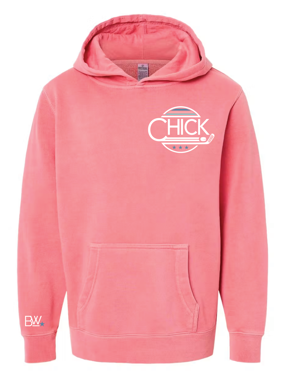 Hockey Chick Hoodie / Pink