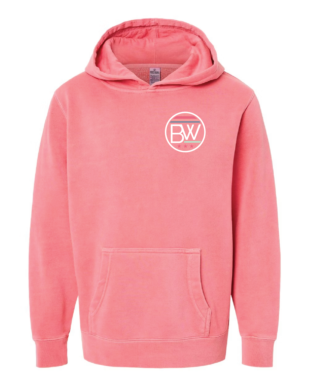 Lacrosse Stars & Sticks Hoodie / Pink