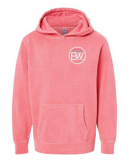 Lacrosse Stars & Sticks Hoodie / Pink