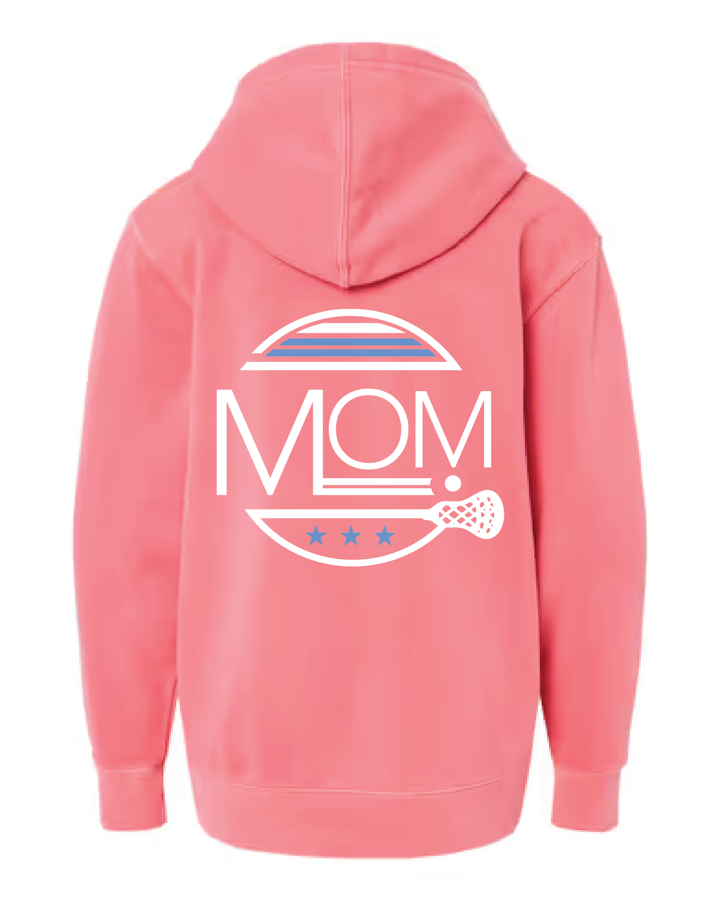 Lacrosse Mom Hoodie / Pink