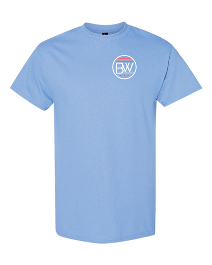 Lacrosse Stars & Sticks Shirt / Blue