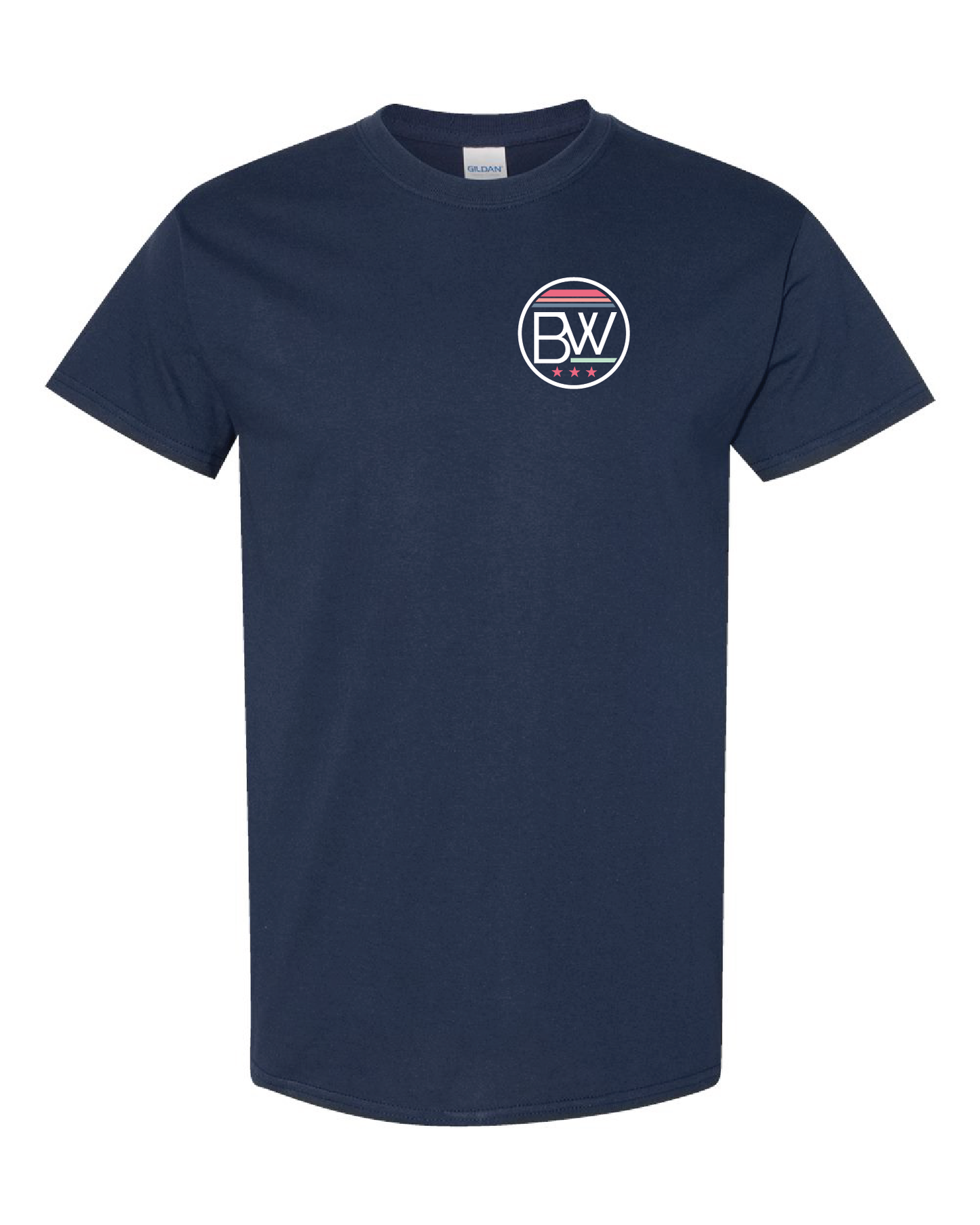 Lacrosse Stars & Sticks Shirt / Navy