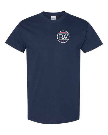 Lacrosse Stars & Sticks Shirt / Navy