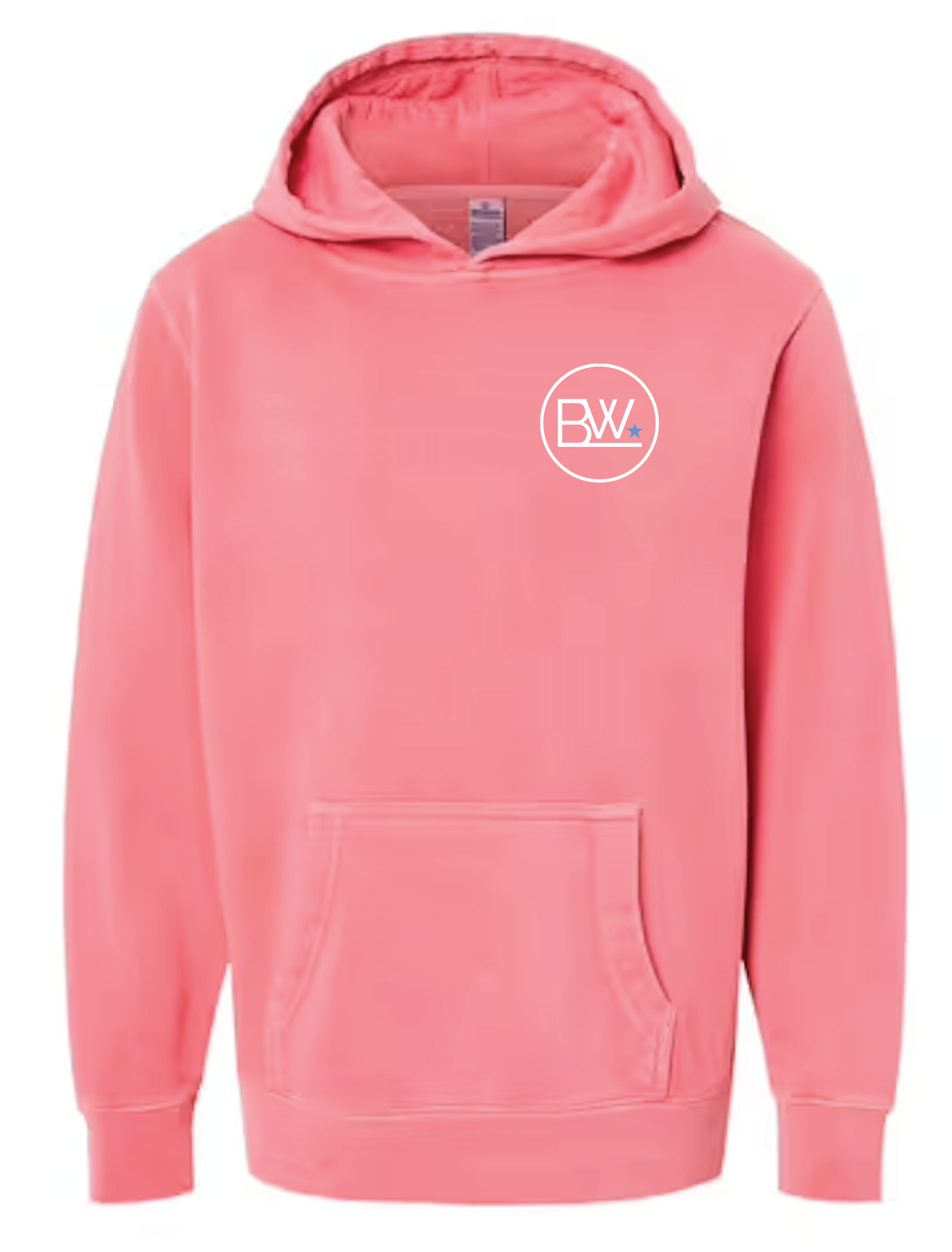Lacrosse Stars & Sticks Hoodie / Pink