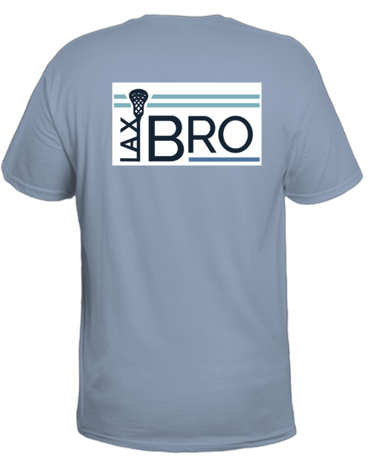 Lax Bro Coastal Shirt / Baby Blue