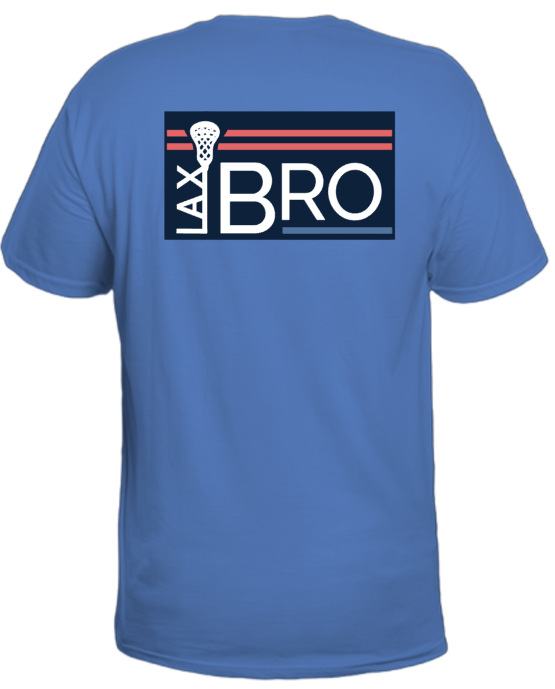 Lax Bro Classic Shirt / Light Blue