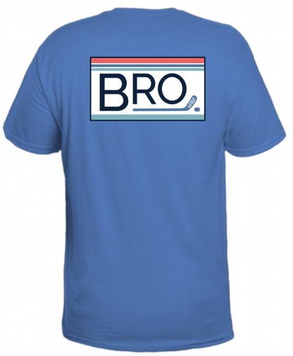 Hockey Bro Shirt / Light Blue