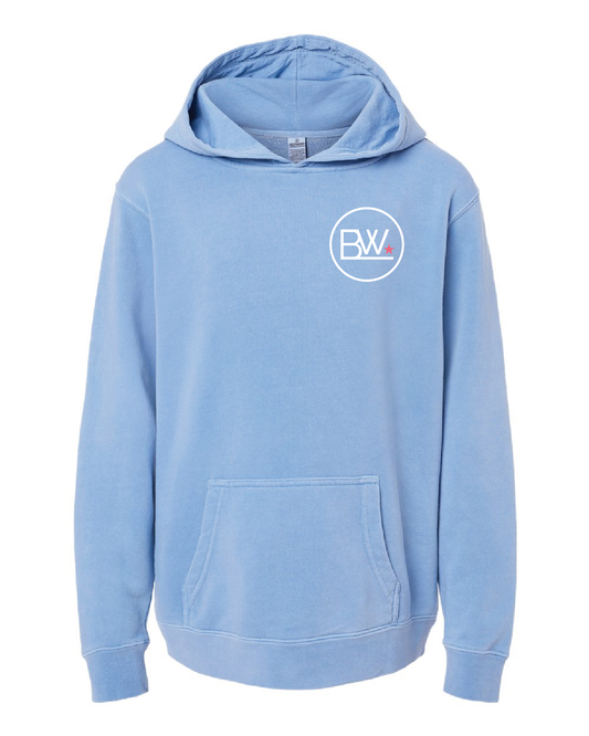 Hockey Stars & Sticks Hoodie / Blue
