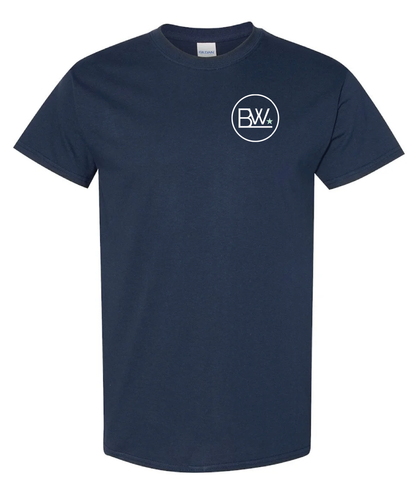 Lacrosse Stars & Sticks Shirt / Navy