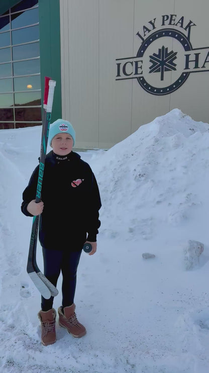 NEW! Hockey Stars & Sticks Winter Beanie